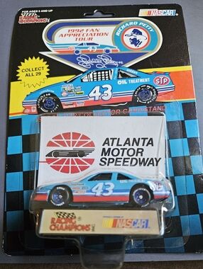 1992 Richard Petty Fan Appteciation Toir Diecast Car 1:64 3/15/92 Atlanta Motor